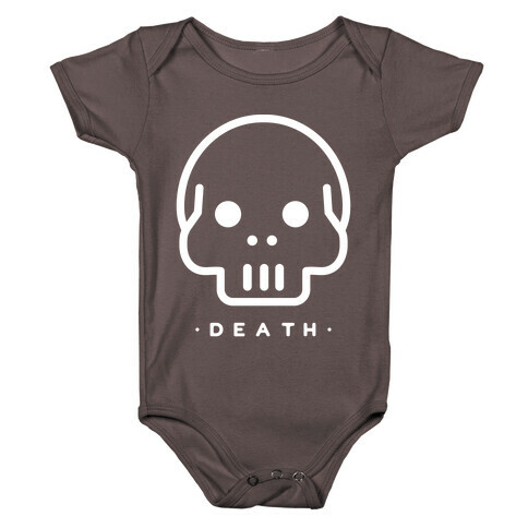 Death Tarot Baby One-Piece