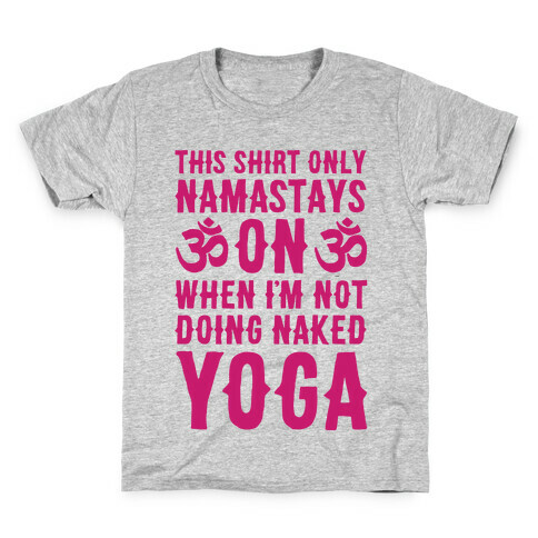 Naked Yoga Kids T-Shirt