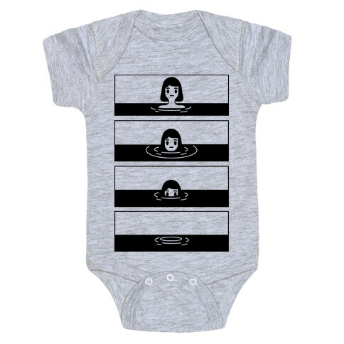 Sinking Girl Baby One-Piece