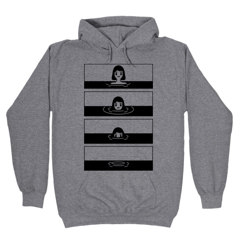 Sinking Girl Hooded Sweatshirt