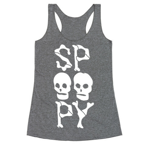 Spoopy Racerback Tank Top