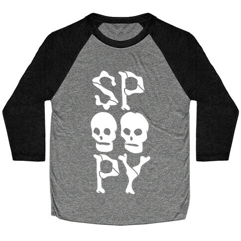 Spoopy Baseball Tee