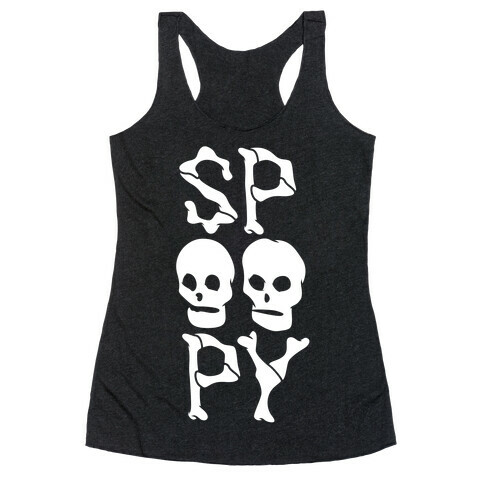 Spoopy Racerback Tank Top