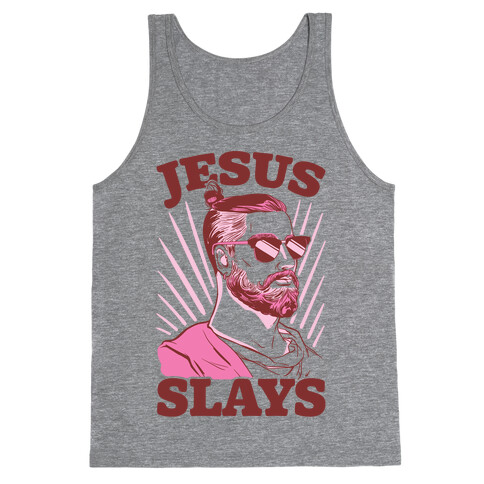 Jesus Slays Tank Top