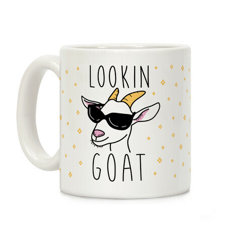 Lookin Goat Coffee Mug