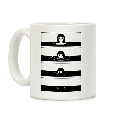 Sinking Girl Coffee Mug