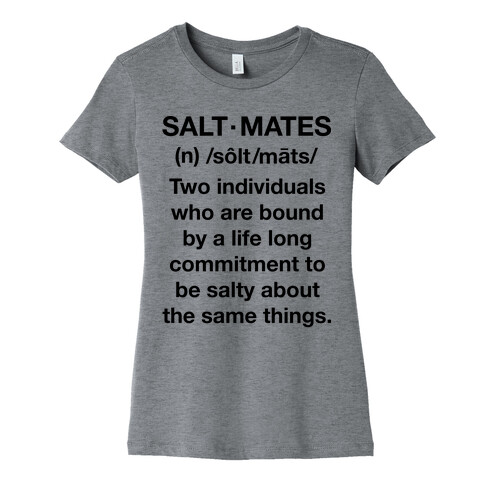 Salt Mates Womens T-Shirt