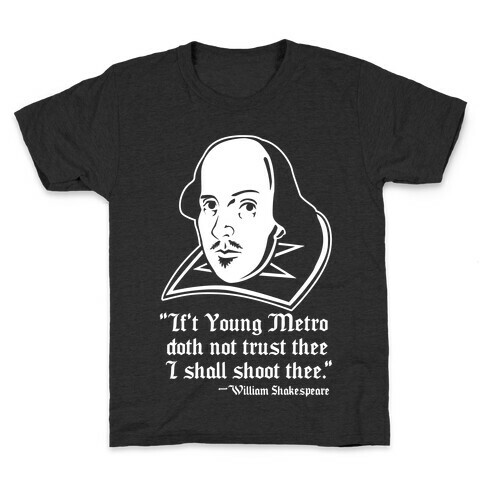 If Young Metro Shakespeare Kids T-Shirt