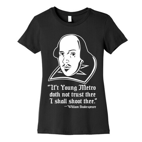 If Young Metro Shakespeare Womens T-Shirt