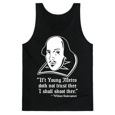 If Young Metro Shakespeare Tank Top