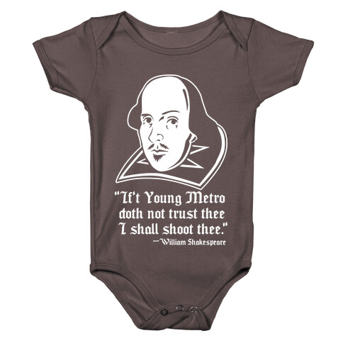 If Young Metro Shakespeare Baby One-Piece