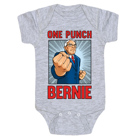 One Punch Bernie Baby One-Piece