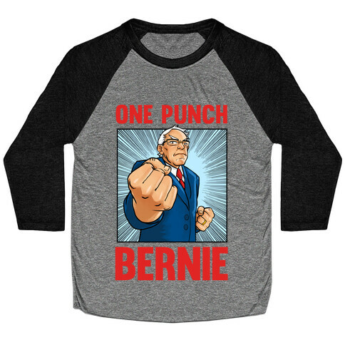 One Punch Bernie Baseball Tee