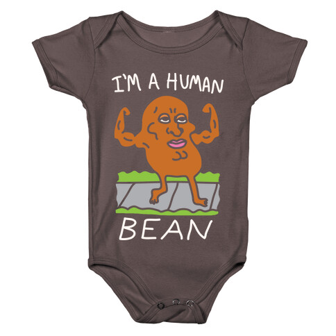 I'm A Human Bean Baby One-Piece