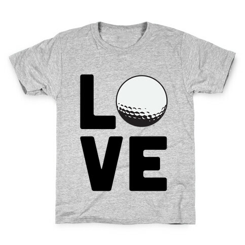 Love Golf Kids T-Shirt