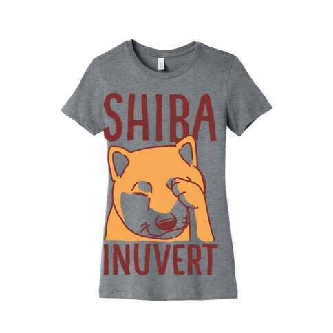 Shiba Inuvert Womens T-Shirt
