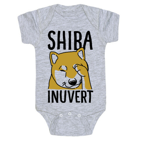 Shiba Inuvert Baby One-Piece