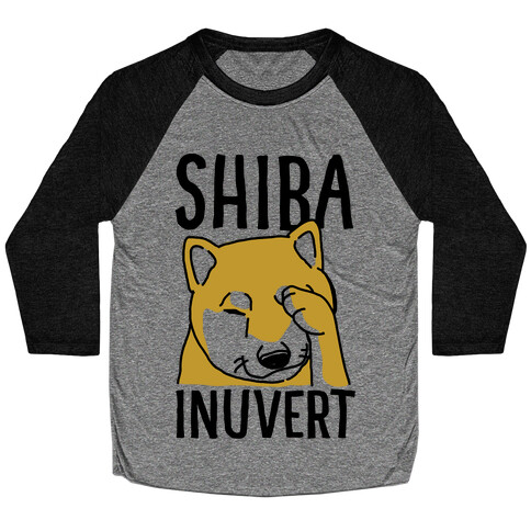 Shiba Inuvert Baseball Tee