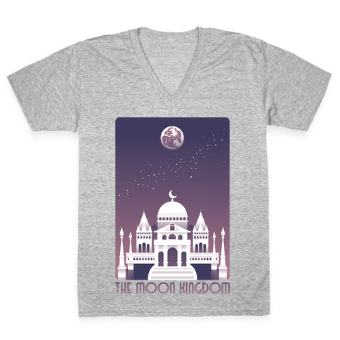 The Moon Kingdom V-Neck Tee Shirt
