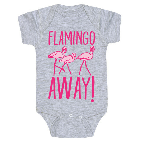 Flamingo Away Baby One-Piece