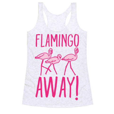 Flamingo Away Racerback Tank Top