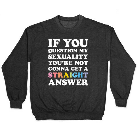 Question My Sexuality Pullover