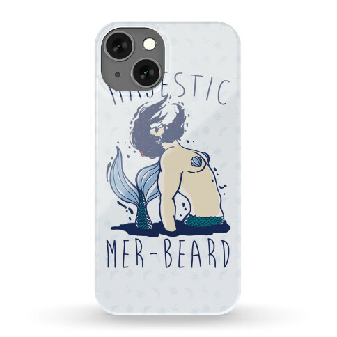 Majestic Mer-beard Phone Case
