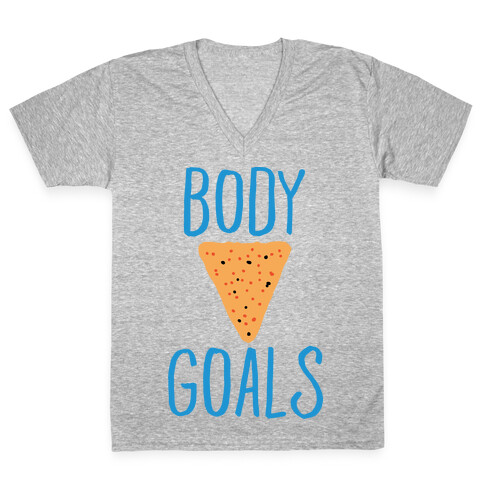 Body Goals V-Neck Tee Shirt