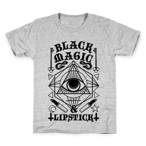 Black Magic & Lipstick Kids T-Shirt