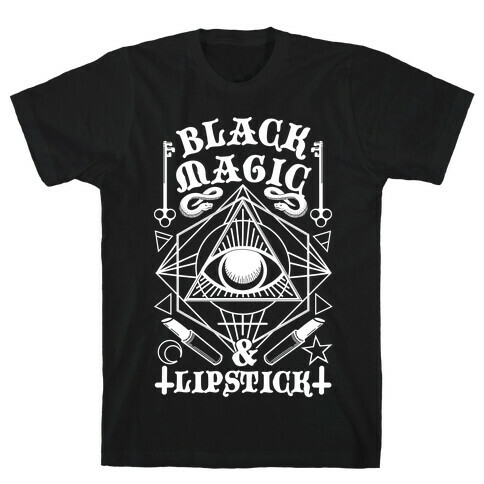 Black Magic & Lipstick T-Shirt