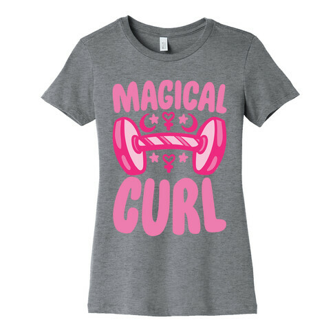 Magical Curl Parody Womens T-Shirt