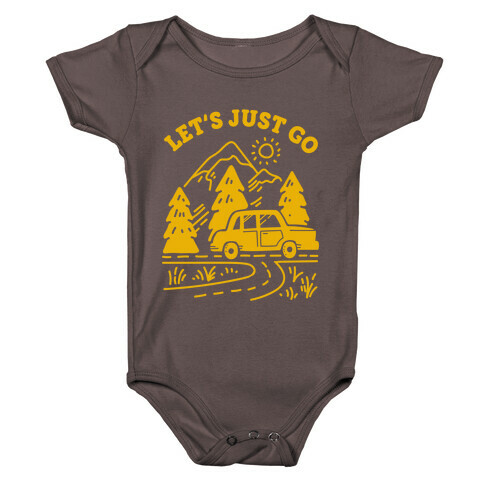 Let's Just Go Baby One-Piece