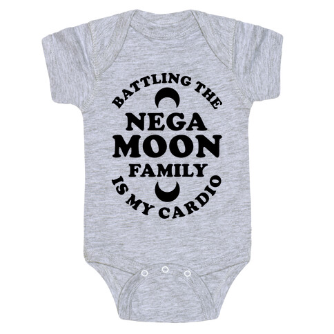 Battling the Negamoon Family is My Cardio Baby One-Piece
