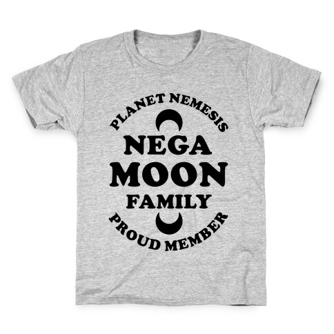 Negamoon Family Proud Member Kids T-Shirt