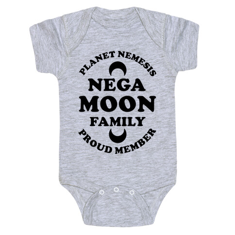 Negamoon Family Proud Member Baby One-Piece