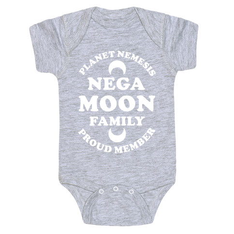 Negamoon Family Proud Member Baby One-Piece