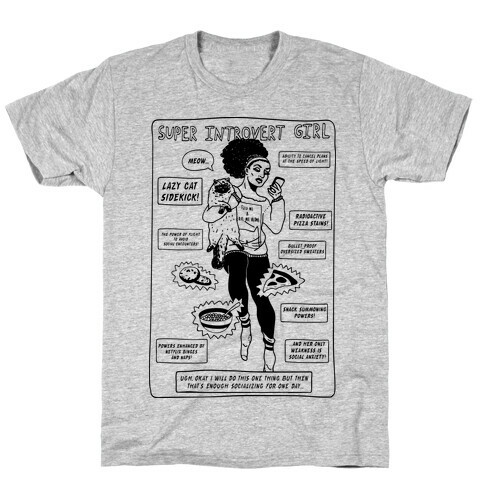 Super Introvert Girl T-Shirt