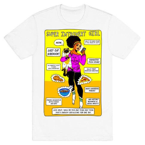 Super Introvert Girl T-Shirt