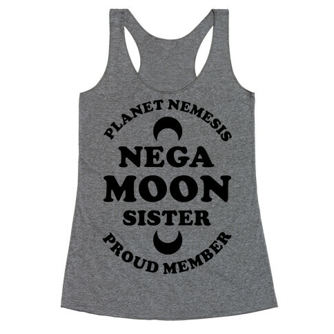 Planet Nemesis Negamoon Sister Racerback Tank Top