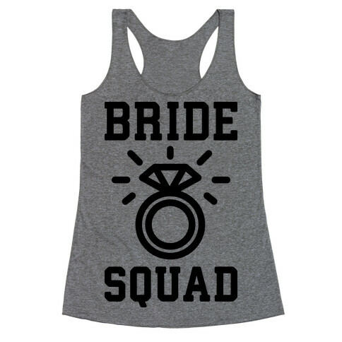 Bride Squad Racerback Tank Top