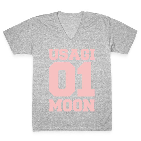 Usagi: 01 Moon V-Neck Tee Shirt