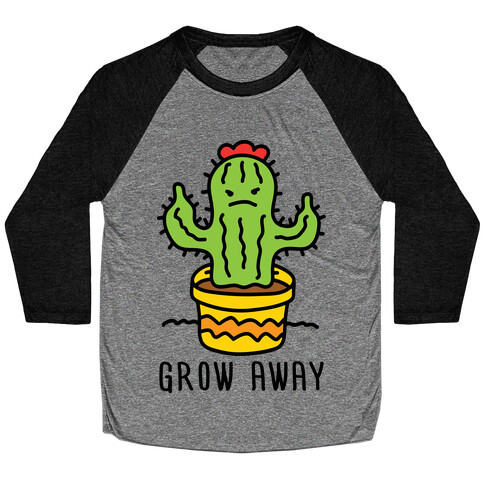 Grow Away Cactus Baseball Tee