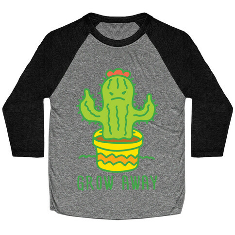 Grow Away Cactus Baseball Tee