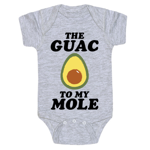 The Guac To My Mole Baby One-Piece