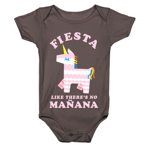 Fiesta Like There's No Maana Unicorn Baby One-Piece