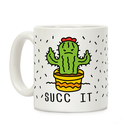 Succ It Cactus Coffee Mug