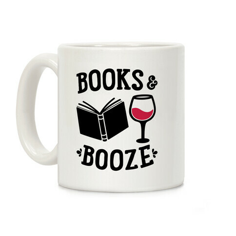 Books & Booze Coffee Mug