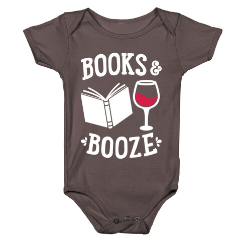 Books & Booze Baby One-Piece