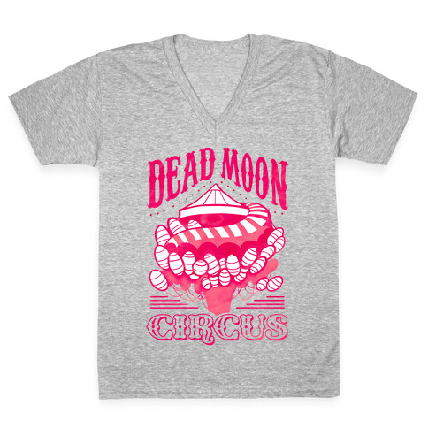 Dead Moon Circus V-Neck Tee Shirt