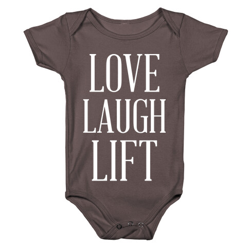 Love Laugh Lift Baby One-Piece
